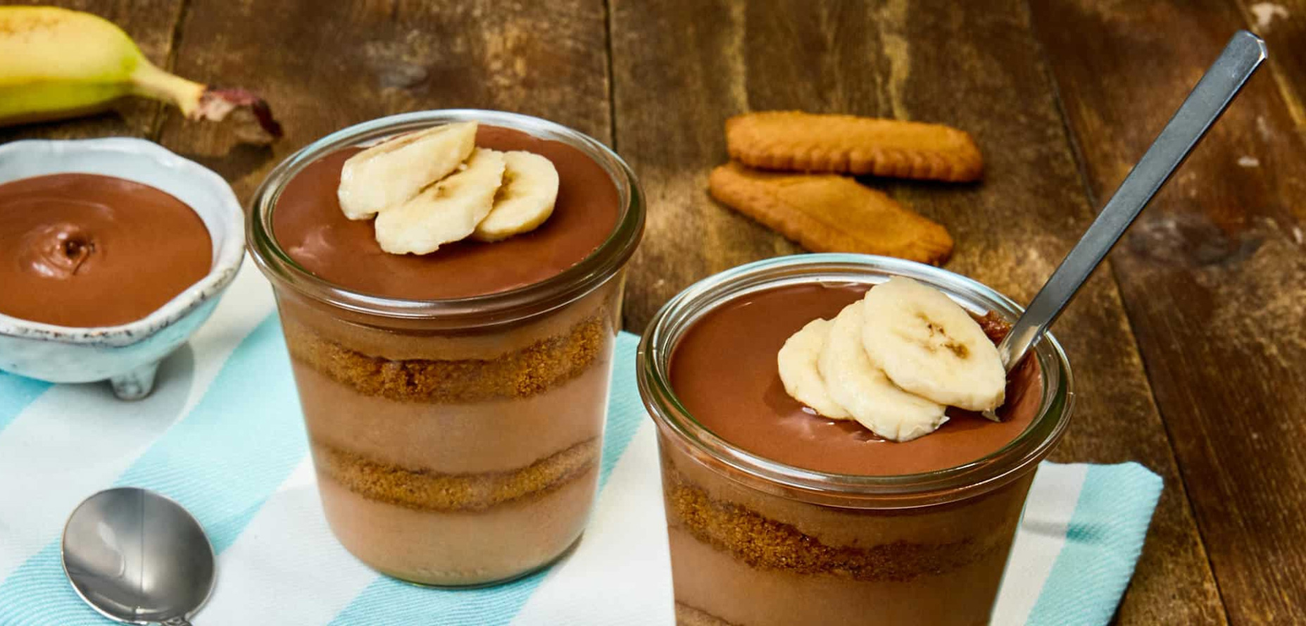 Nutella,banana,keks, tiramisu - Galbani