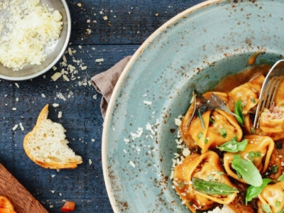 Ravioli sa crvenim pestom i parmezanom - Galbani