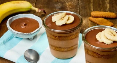 Nutella,banana,keks, tiramisu - Galbani